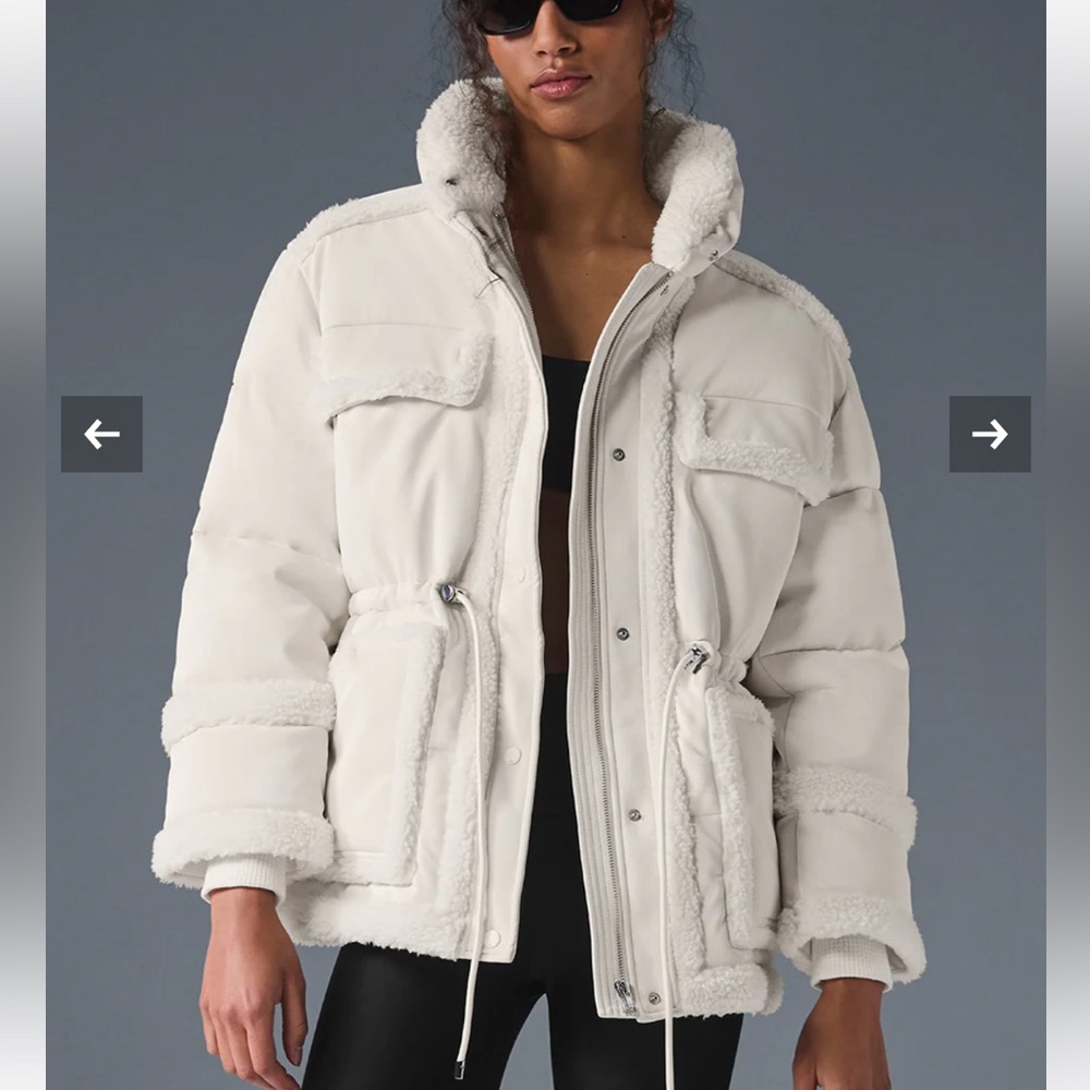 Alo Ice Breaker Puffer Jacket size S